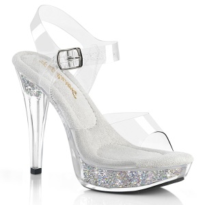 Strass steentjes 13 cm GLORY-508DM fabulicious poseerschoenen - fitness wedstrijd hakken