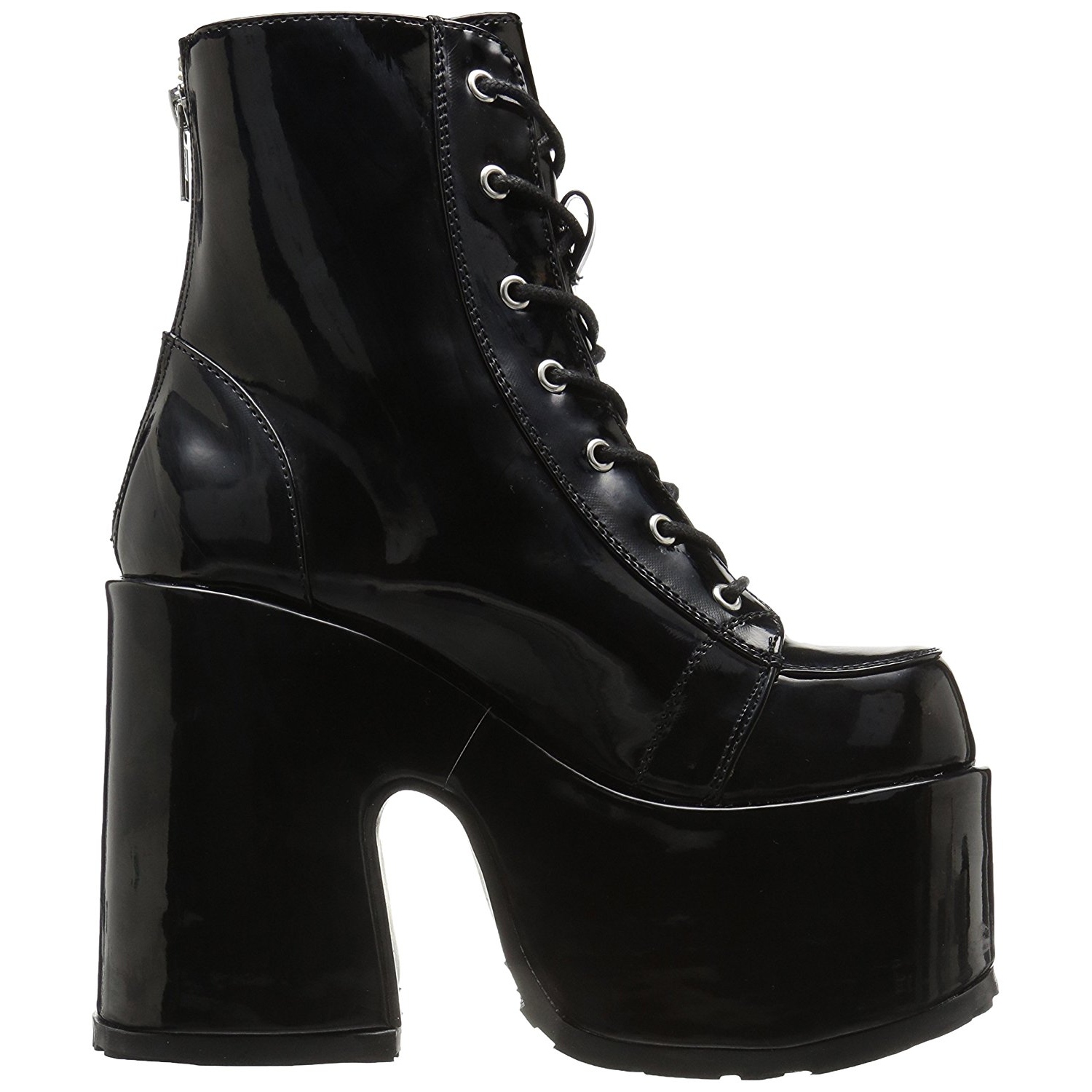 demonia patent boots