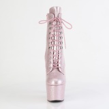 Blush glitter 18 cm dames high heels boots plateau