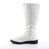 CAPTAIN-100 white captain boots cosplay halloween mens boots