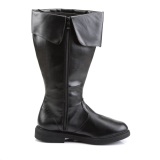 CAPTAIN-105 black captain boots cosplay halloween mens boots