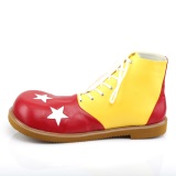 CLOWN-02 funtasma unisex schoenen clown en circusschoenen Gele