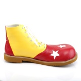 CLOWN-02 funtasma unisex schoenen clown en circusschoenen Gele