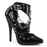 Lakpumps 15 cm DOMINA-118 stiletto naaldhak pumps met puntneus