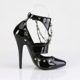 Lakpumps 15 cm DOMINA-118 stiletto naaldhak pumps met puntneus