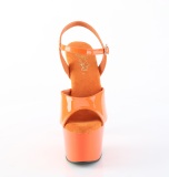 Oranje 18 cm ADORE-709 pleaser sandalen hoge hakken dames