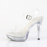 Strass steentjes 13 cm GLORY-508DM fabulicious poseerschoenen - fitness wedstrijd hakken