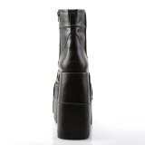 Vegan 18 cm STACK-201 heren enkellaarzen cyberpunk boots extreem plateau